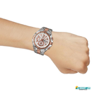 EDI_FICE 11056-P Silver Dual Tone Stainless Steel Man's Watch.