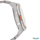 EDI_FICE 11056-P Silver Dual Tone Stainless Steel Man's Watch.