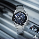 ECB-1A2110211 Silver Stainless Steel Black Dial.