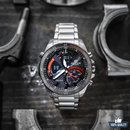 C -1A2110212 Edi_fic Silver Stainless Steal Watch.