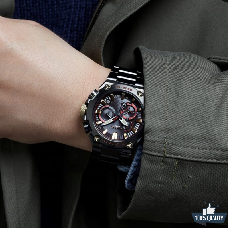 MRG-21101 Y1 Black Magic Dial Watch.