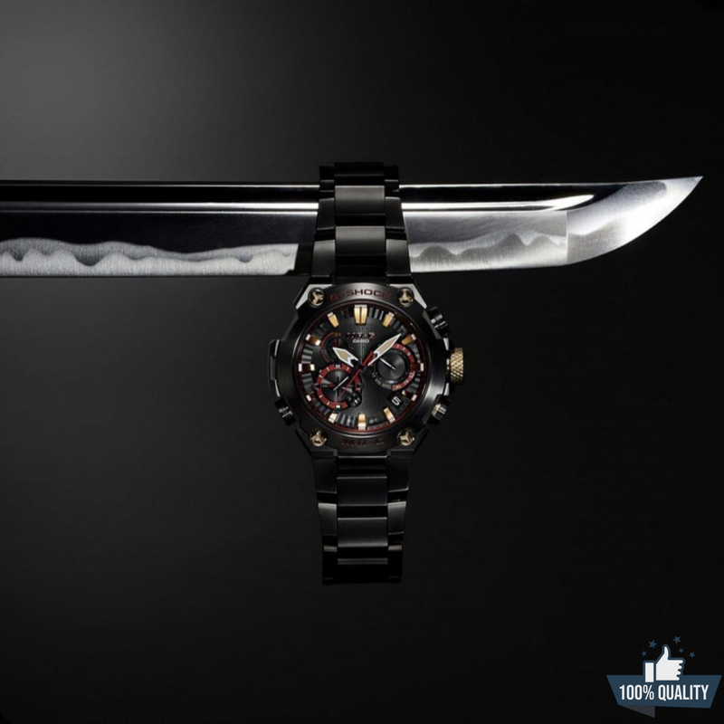 MRG-21101 Y1 Black Magic Dial Watch.