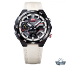 Edifice -211501 Edifice White Honda Racing Watch.