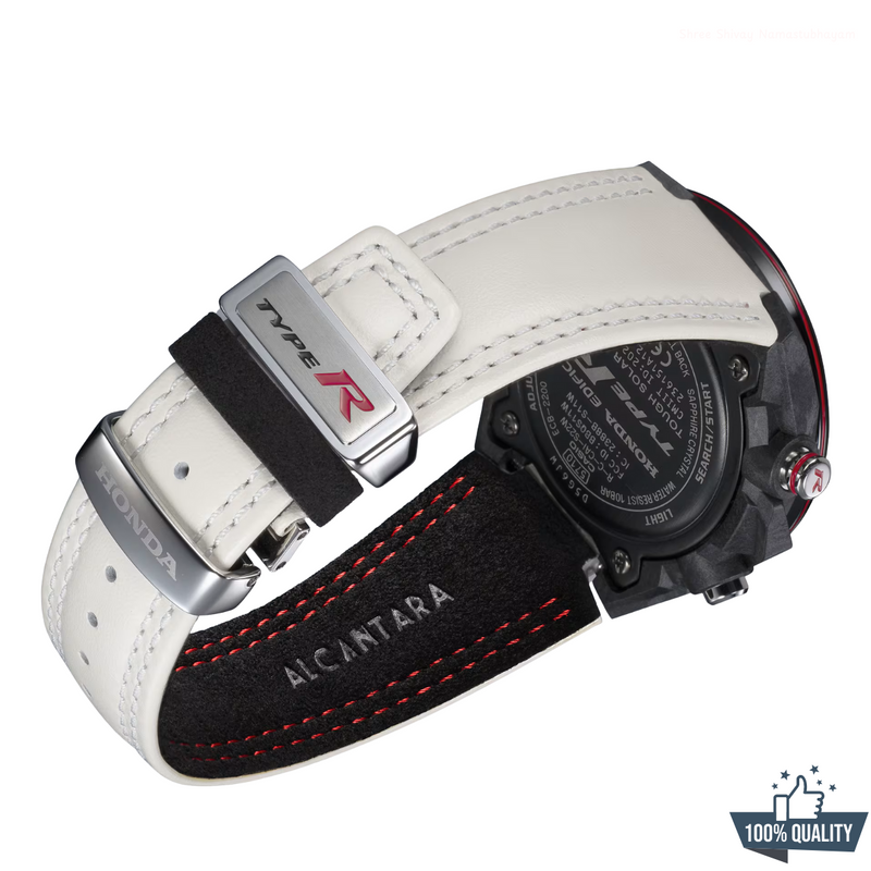 Edifice -211501 Edifice White Honda Racing Watch.