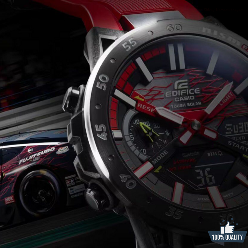 Edifice-T21100  Edifice SOS Red Honda Watch.