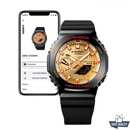 G -210012 Premium Black Golden Watch.