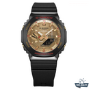 G -210012 Premium Black Golden Watch.