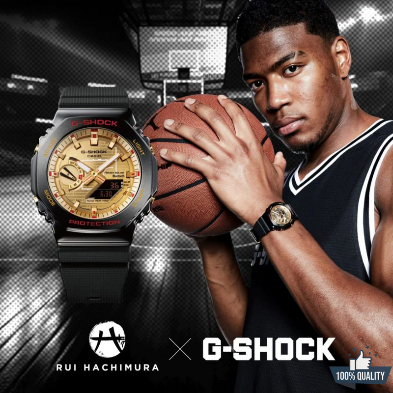 G -210012 Premium Black Golden Watch.