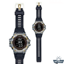 G -1A21102 G-SQUAD Black Orange Watch.